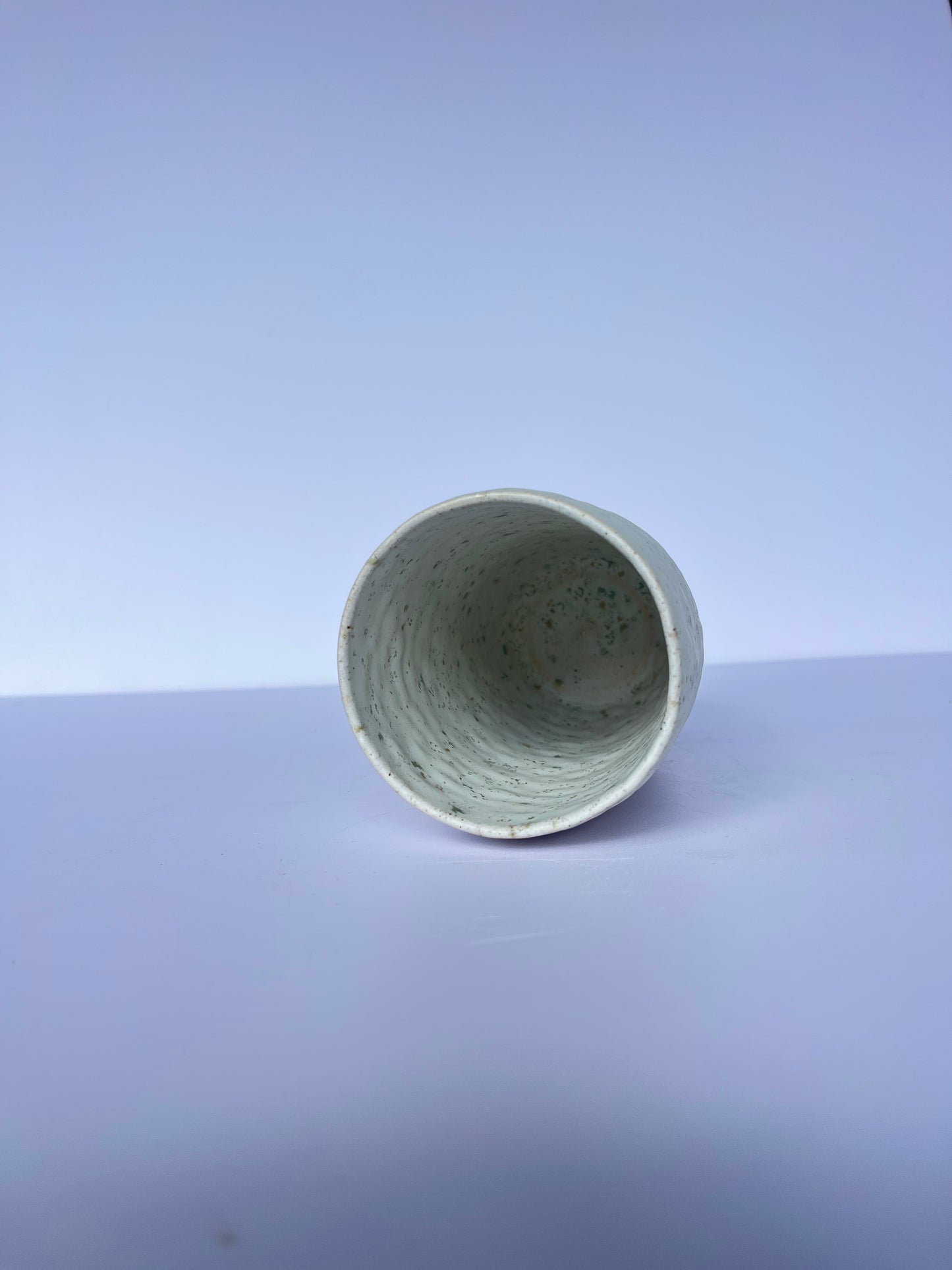 Sea salt textured vase