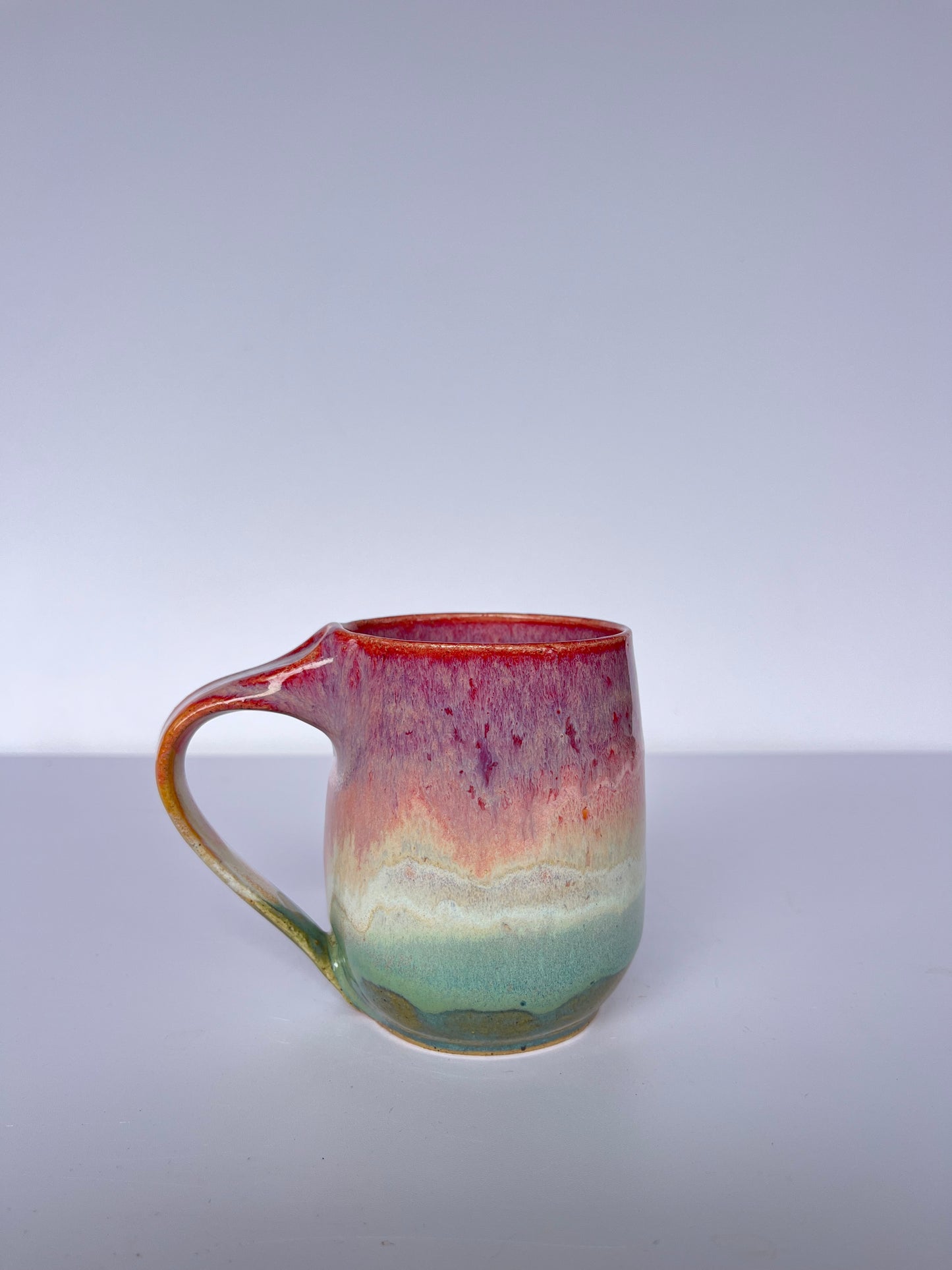 Pink sunset mug
