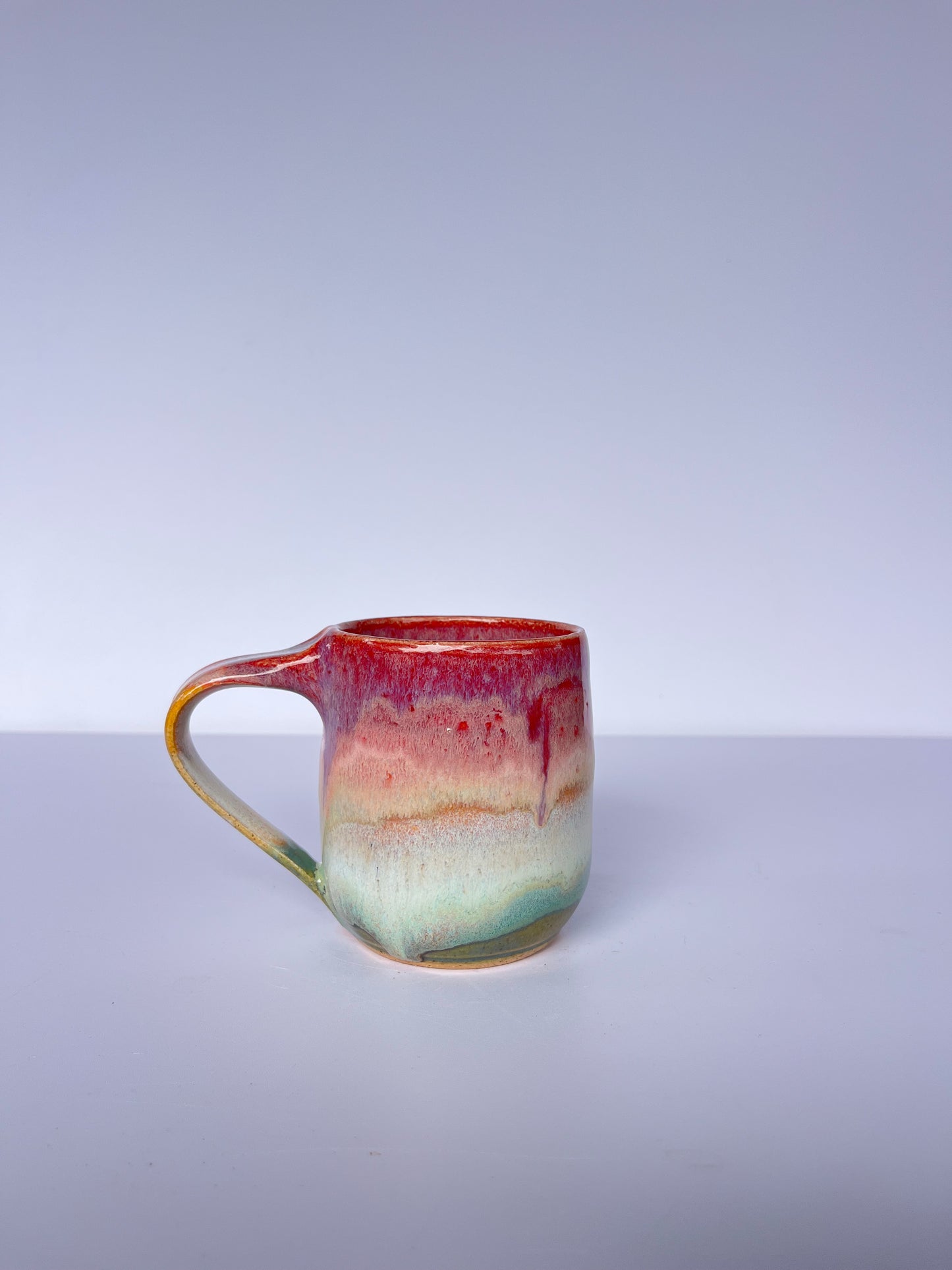 Pink sunset mug