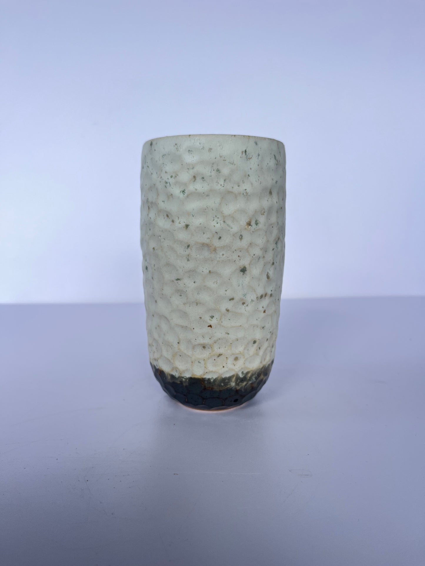Sea salt textured vase