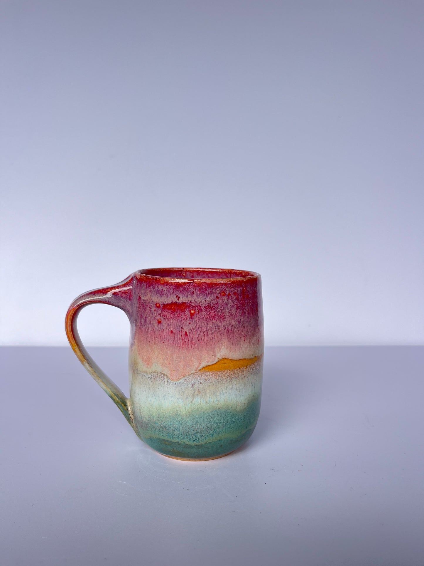 Pink sunset mug