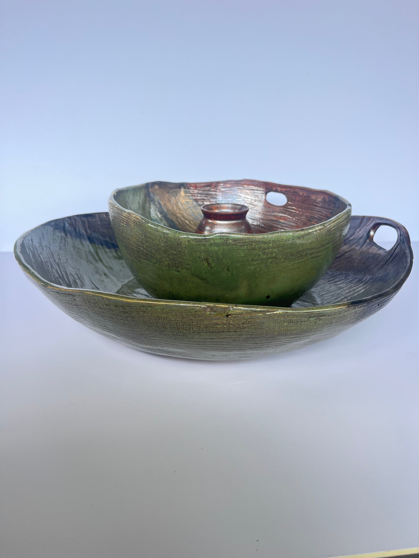 Antique multi metallic