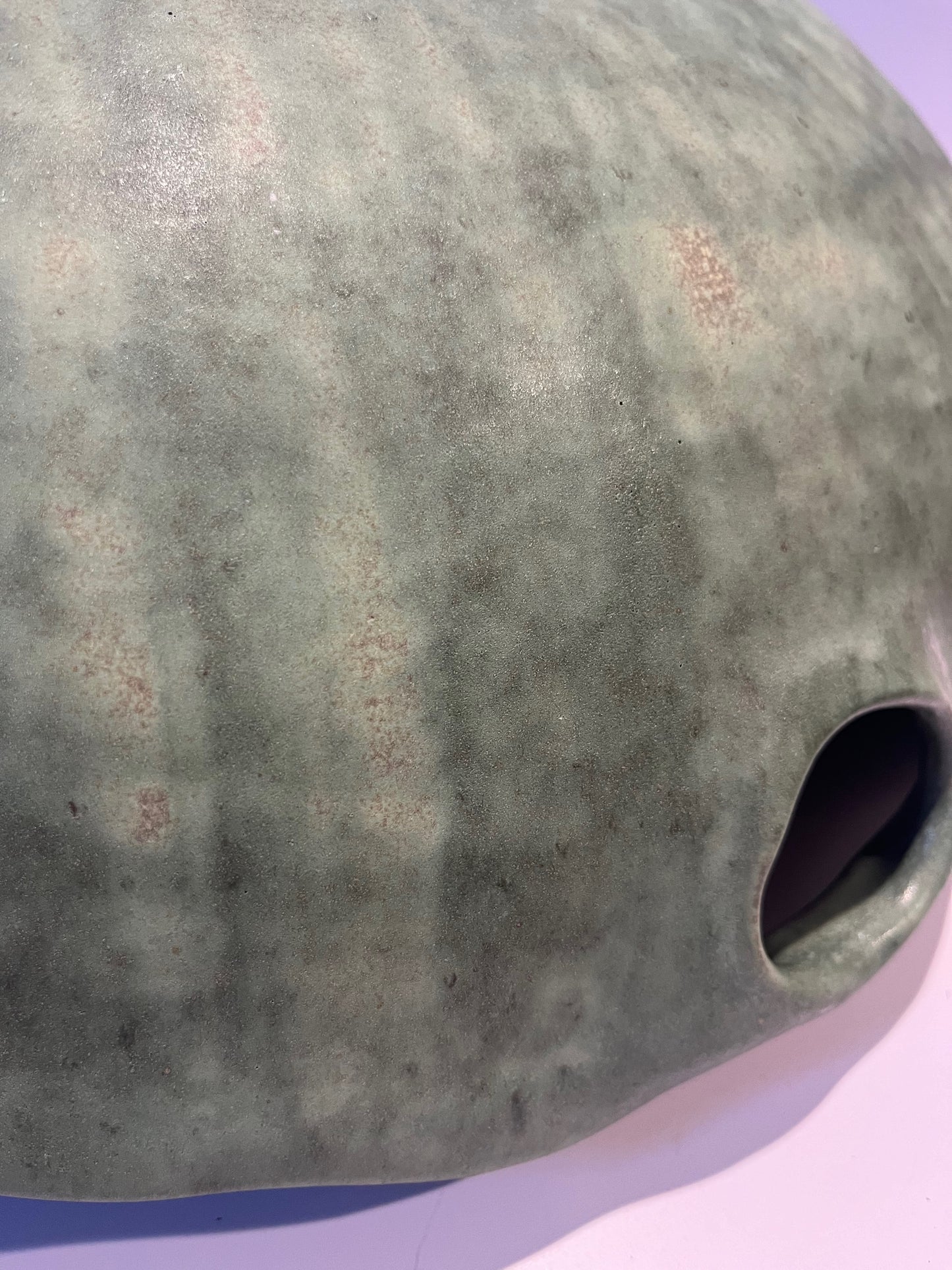 Extra Large "Matt" Green Serving Bowl