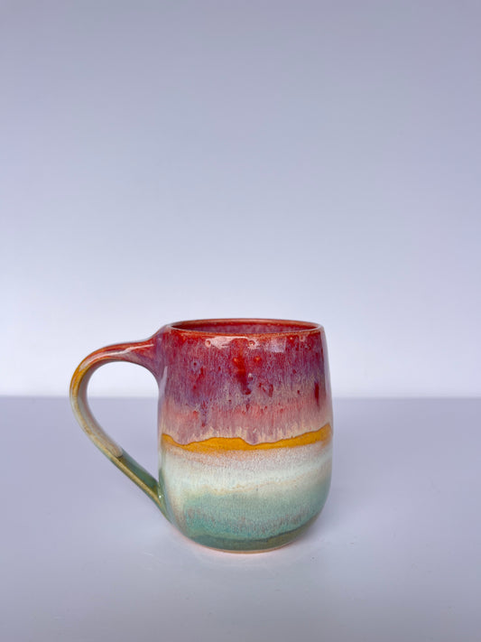 Pink sunset mug