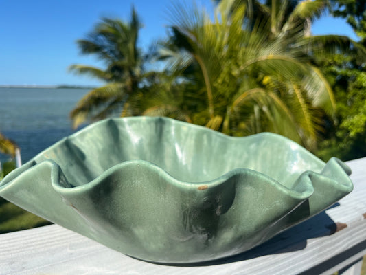 Light Green Wave Bowl