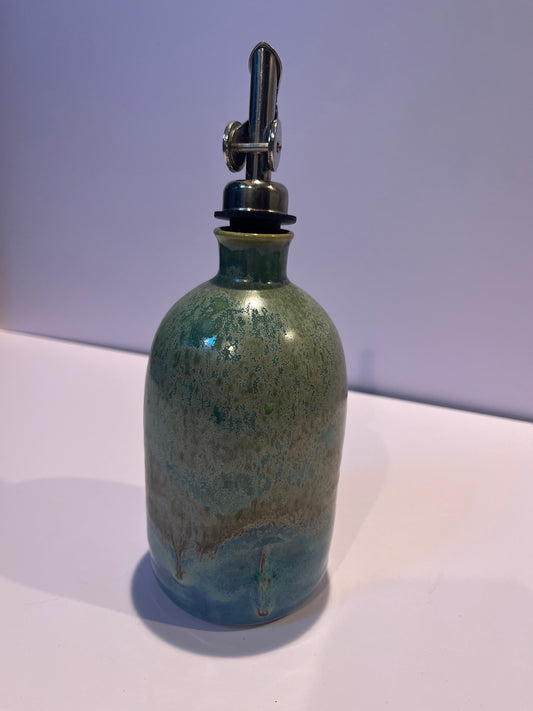 Multi Blue/Green Oil Bottle