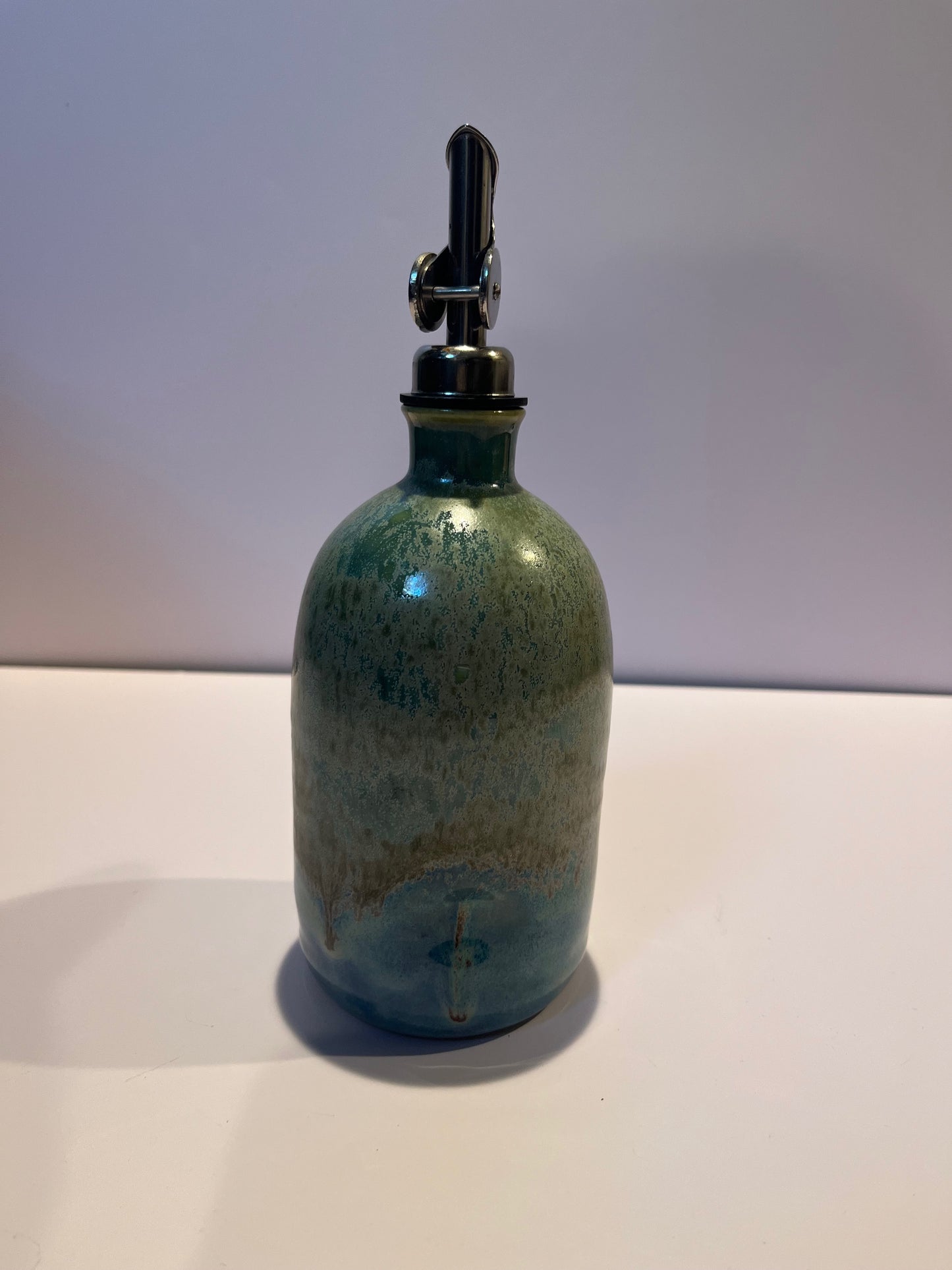 Multi Blue/Green Oil Bottle