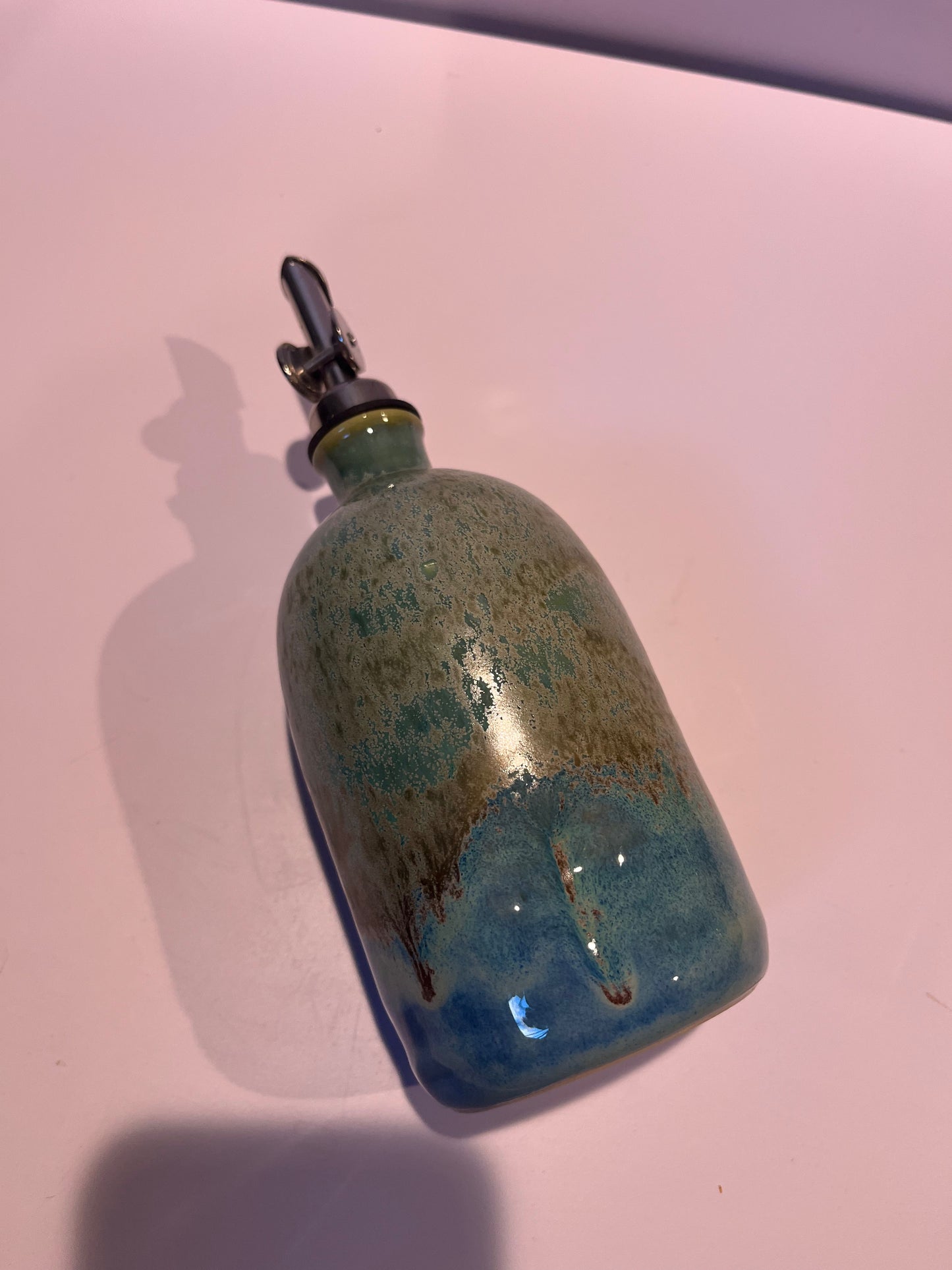 Multi Blue/Green Oil Bottle