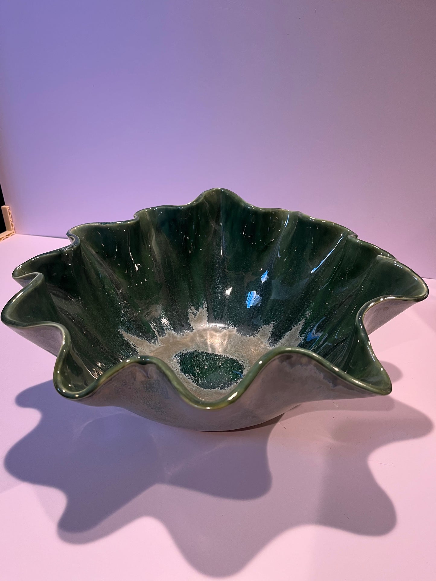 Multi Green Wave Bowl