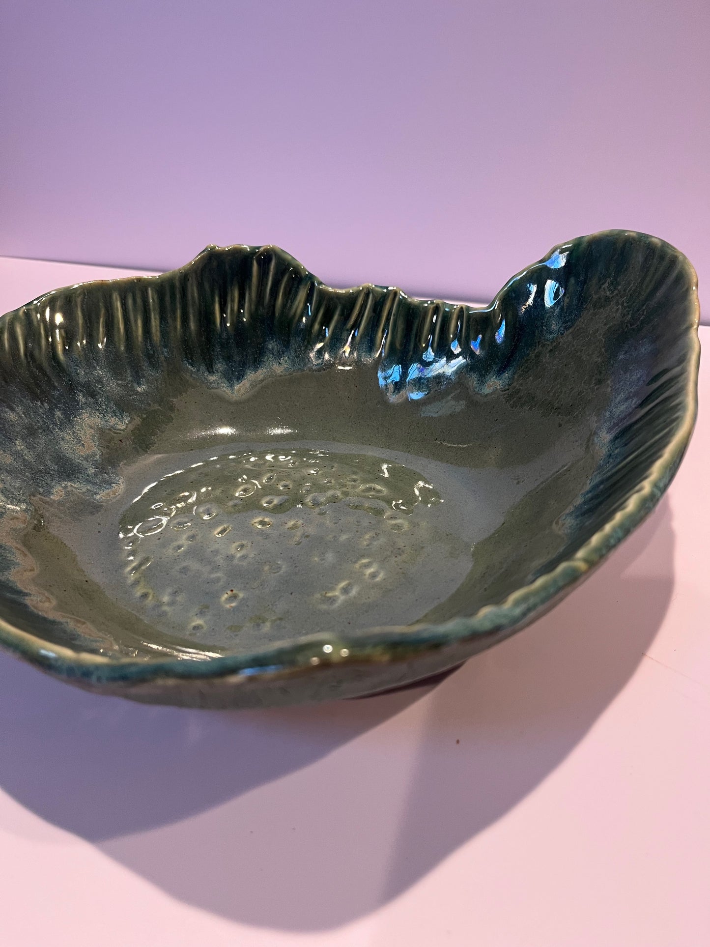 Multi Blue/Green Decorative Bowl